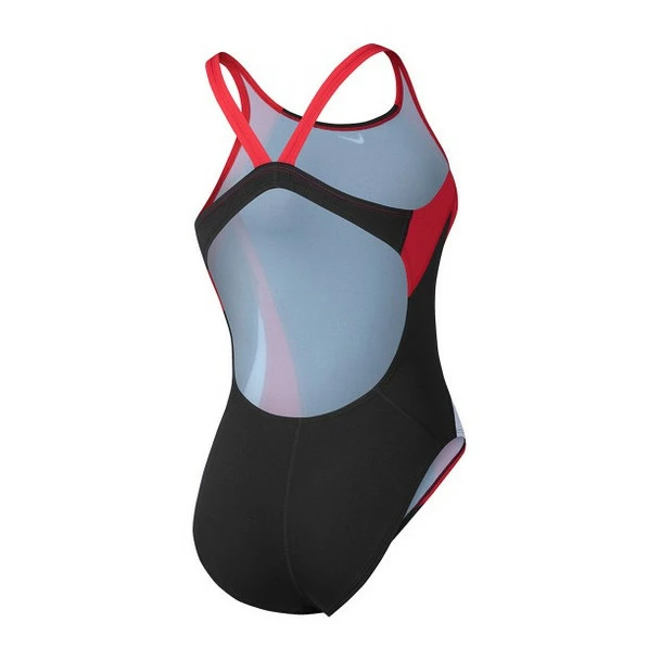 Nike Women's Poly Color Surge Fastback Tank Swimsuit - 2020 - Image 2